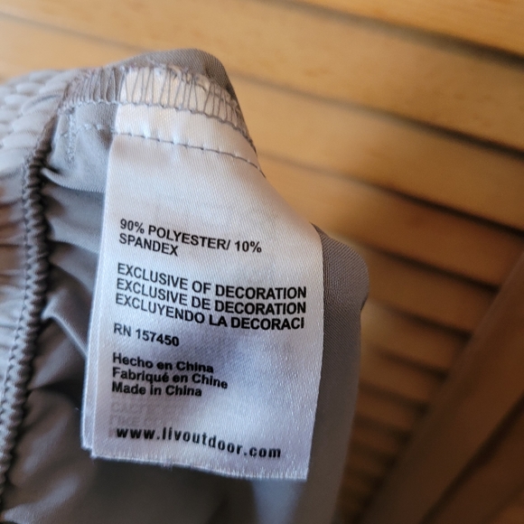 Life Integrity Earth Grey Lightweight Pants with Side Pockets - Picture 6 of 7